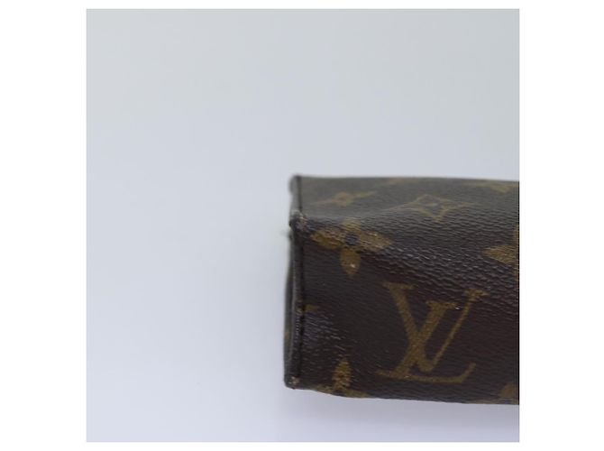 LOUIS VUITTON Monogram Poche Toilette 15 Pouch M47546 LV Auth 76270 Monogramma - vista 7
