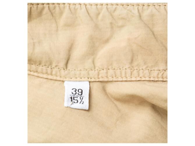 Camicia Aspesi in cotone kaki Cachi - vista 7