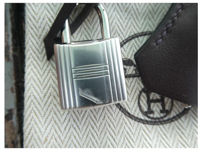 campanella, cerniera e lucchetto hermès nuovo per borsa hermès dustbag - vista 4