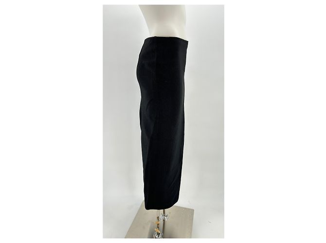 Autre Marque Faldas Christopher Esber T.US 8 Viscosa Negro - vista 3