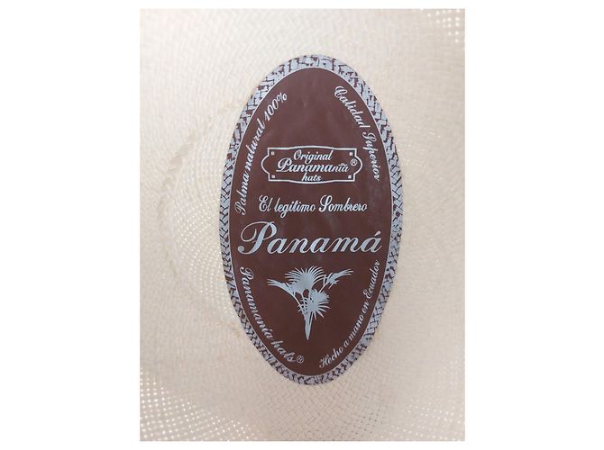 Autre Marque Panama Hat Natural Palma Size M Multiple colors - view 4