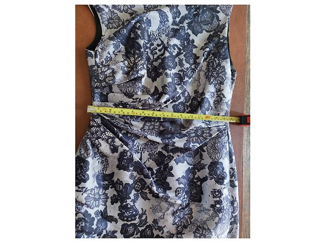 Vestido de seda con estampado Valentino Roma Multicolor - vista 18