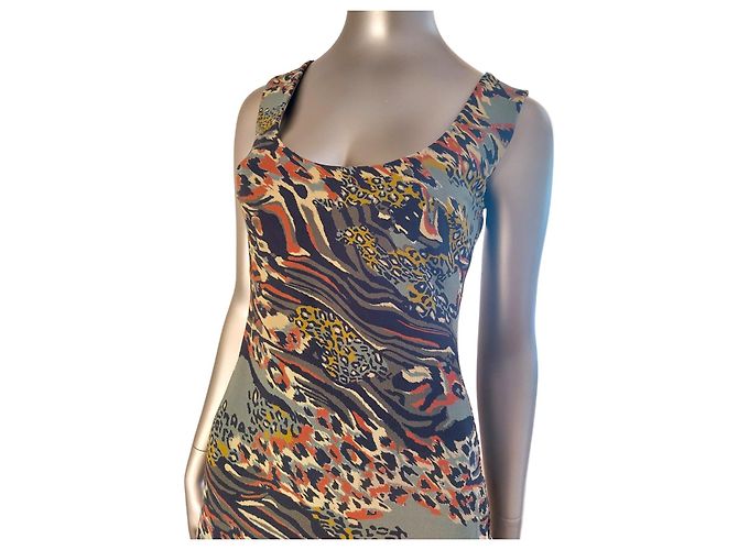 Roberto Cavalli Kleid mit Print Größe M Mehrfarben - Ansicht 2