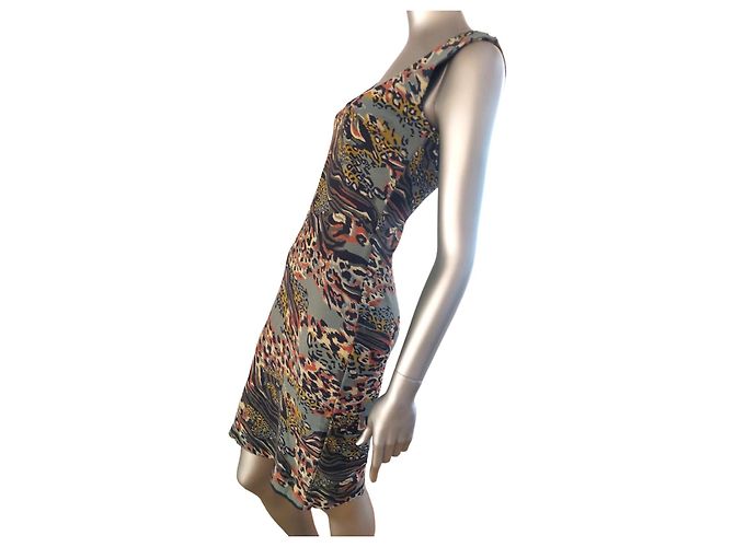 Roberto Cavalli Kleid mit Print Größe M Mehrfarben - Ansicht 5