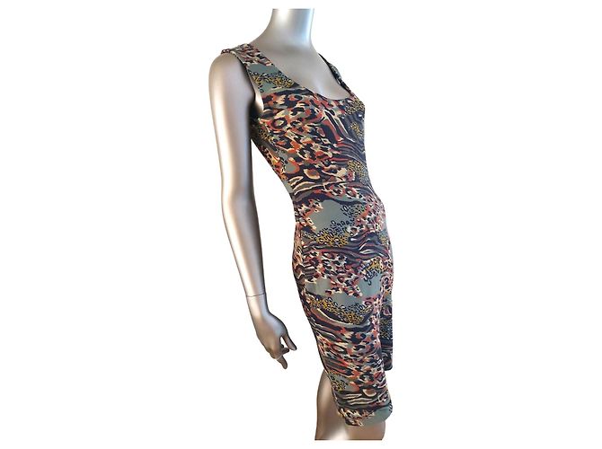 Roberto Cavalli Kleid mit Print Größe M Mehrfarben - Ansicht 7