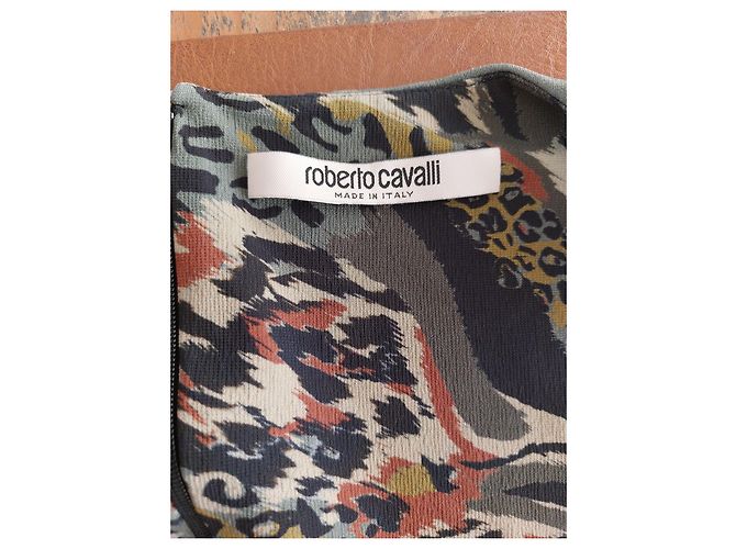Roberto Cavalli Kleid mit Print Größe M Mehrfarben - Ansicht 9