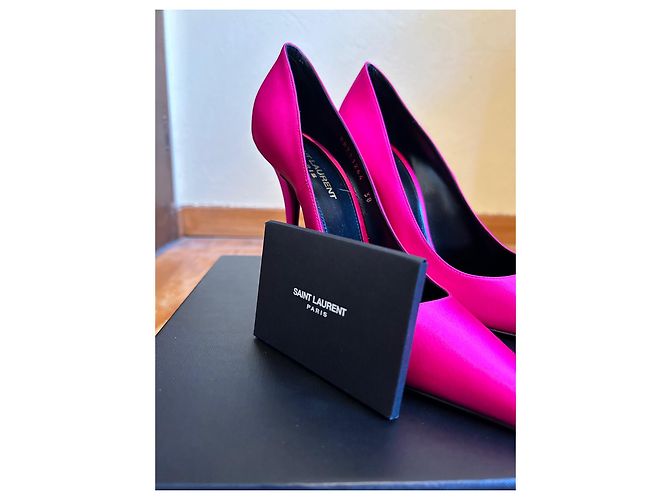 Décolleté Yves Saint Laurent Rosa - vista 4