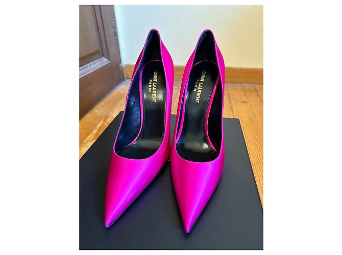 Décolleté Yves Saint Laurent Rosa - vista 6