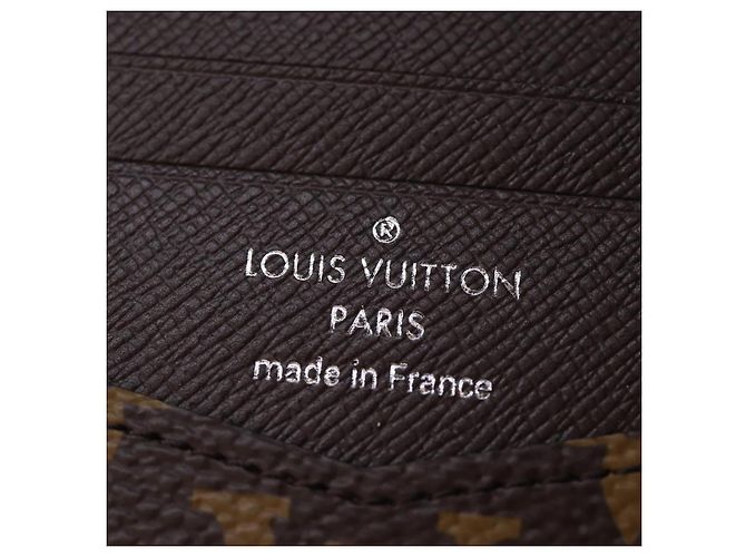 LOUIS VUITTON Monogram Portafoglio Slender Billfold Blu M82798 LV Auth 77435S Monogramma - vista 18