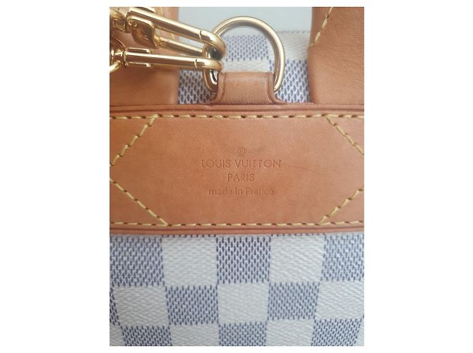 Louis Vuitton Sperone bb damier azur Beige - vista 7