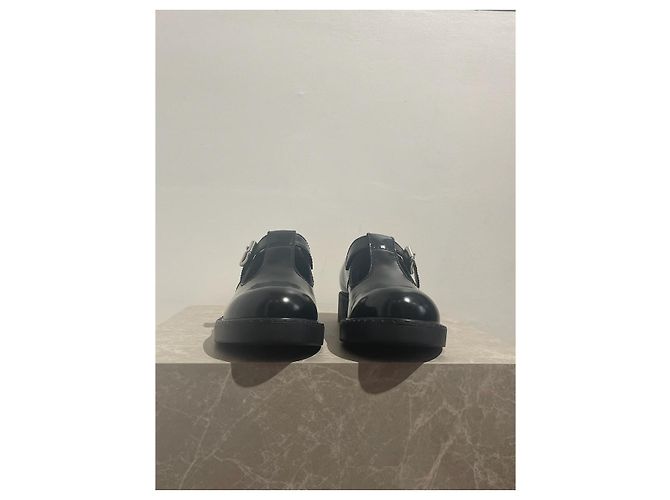 PRADA Mules e zoccoli T.UK 7 Pelle Nero - vista 2