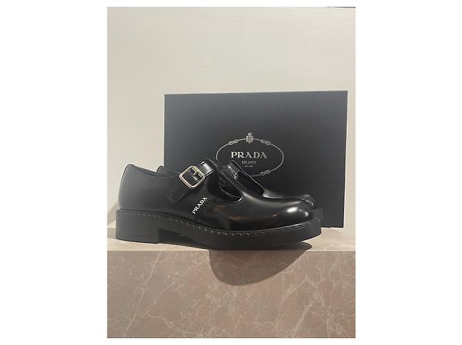 PRADA Mules e zoccoli T.UK 7 Pelle Nero - vista 8