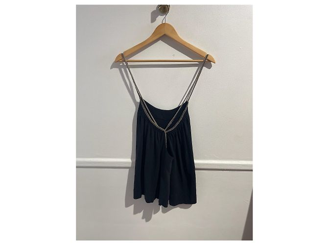 Chloé CHLOE Tops T.Internacional S Seda Negro - vista 3