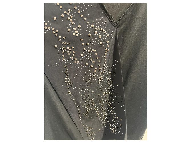 BALENCIAGA Tops T.Internacional M Seda Negro - vista 4