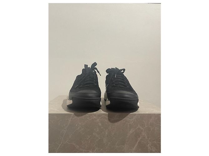 Sneakers CHANEL T.EU 44 Tessuto Nero - vista 2