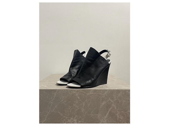 Sandali BALENCIAGA T.EU 36 Pelle Nero - vista 3