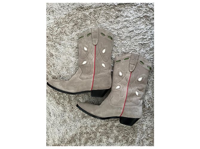 Catarina Martins Botas de vaquero Gris - vista 2