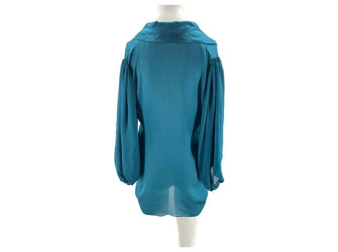 Top de seda T.FR 36 de Alexandre Vauthier Azul - vista 2