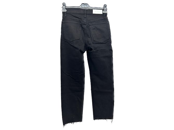 Jeans Re/Done T.US 26 Cotone Nero - vista 2