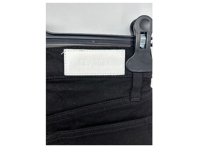 Jeans Re/Done T.US 26 Cotone Nero - vista 3