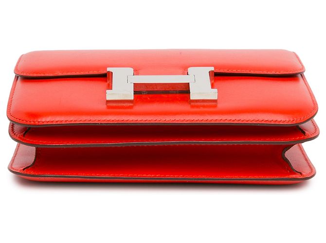Hermès Rot Mini Tadelakt Constance 18 - Ansicht 4