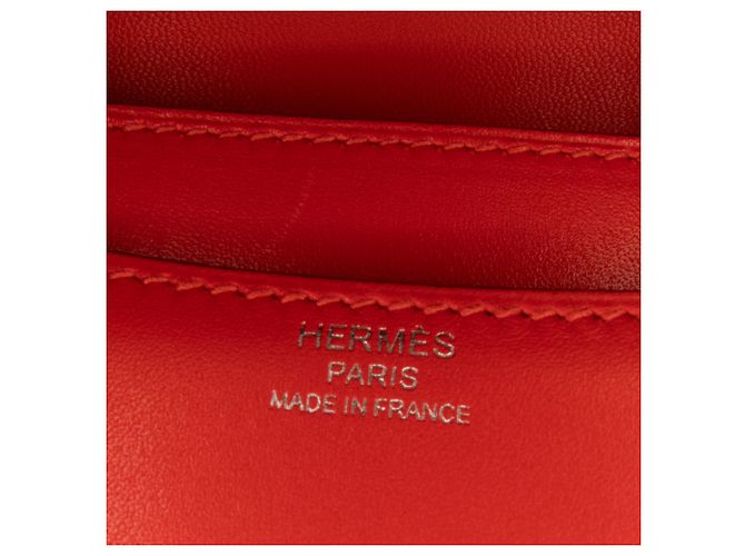Hermès Rot Mini Tadelakt Constance 18 - Ansicht 8