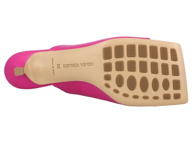 Mule stretch Bottega Veneta rosa - vista 5