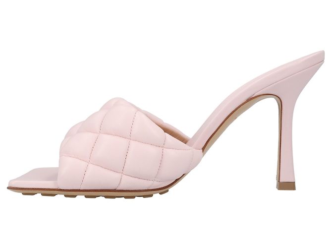 Mule imbottito Bottega Veneta rosa - vista 3