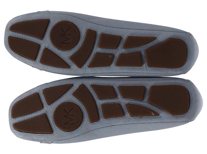 Mocasines Fulton de Michael Kors en cuero azul pastel - vista 6