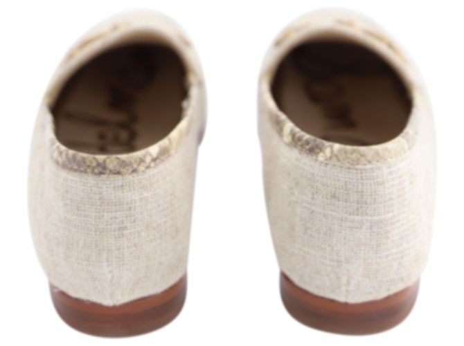 Mocassino Loraine di Sam Edelman in pelle beige Marrone - vista 3