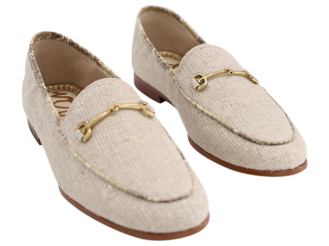 Mocassino Loraine di Sam Edelman in pelle beige Marrone - vista 5