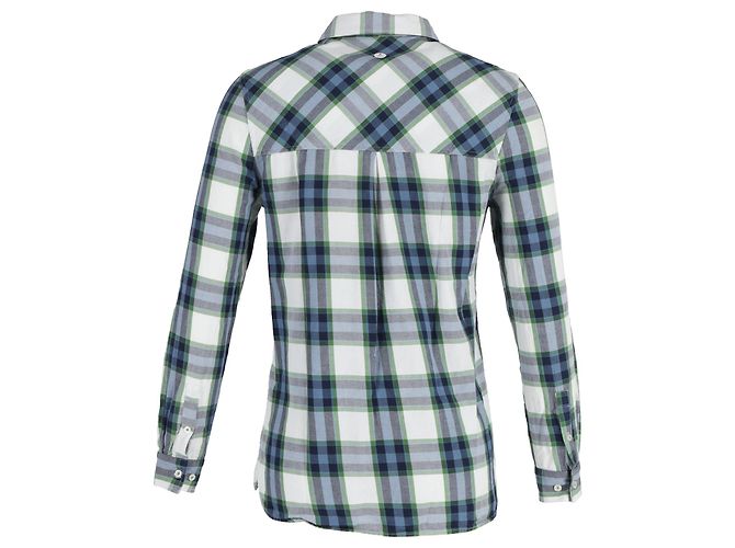 Barbour Checked Button-Up Shirt in Multicolor Cotton - view 3