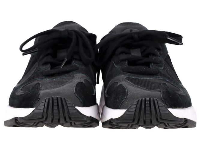 Autre Marque Sneakers Adidas Yung-1 in suede nero - vista 2