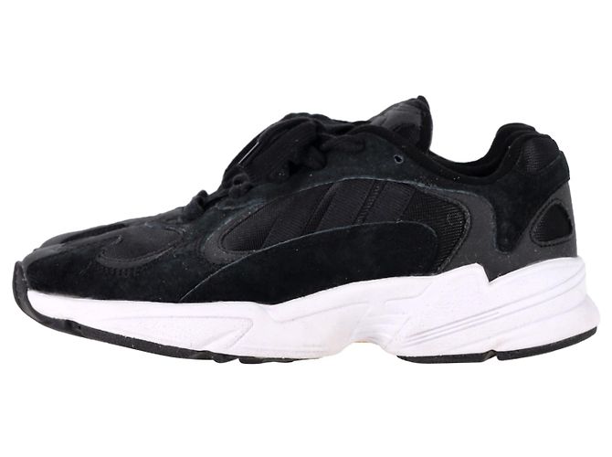 Autre Marque Sneakers Adidas Yung-1 in suede nero - vista 3