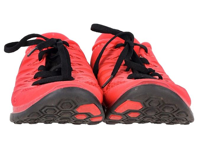 Nike Free 5.0 Laufschuhe aus rotem Mesh - Ansicht 3