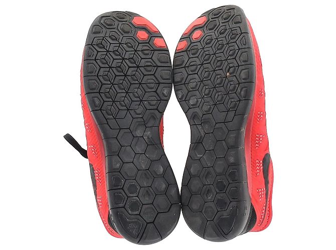 Nike Free 5.0 Laufschuhe aus rotem Mesh - Ansicht 6