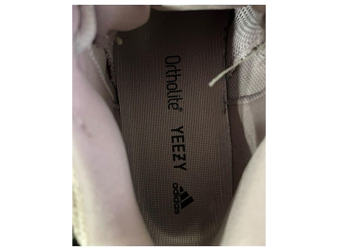 Sneakers Adidas x Yeezy 500 Soft Vision in suede viola pastello - vista 8