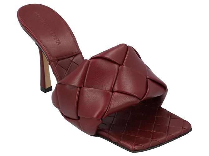 Mule Lido rosso Bottega Veneta - vista 2