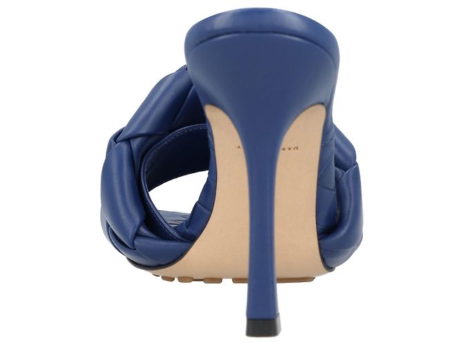Mule Lido blu di Bottega Veneta - vista 4