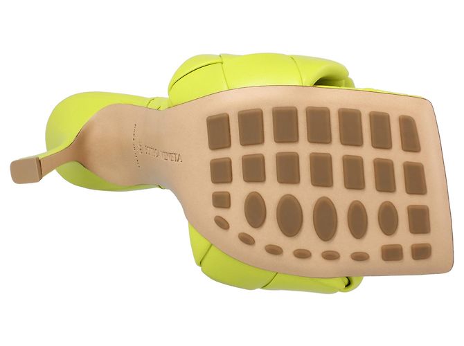 Mule Lido giallo di Bottega Veneta - vista 5