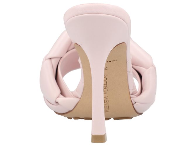 Mule Lido rosa di Bottega Veneta - vista 3