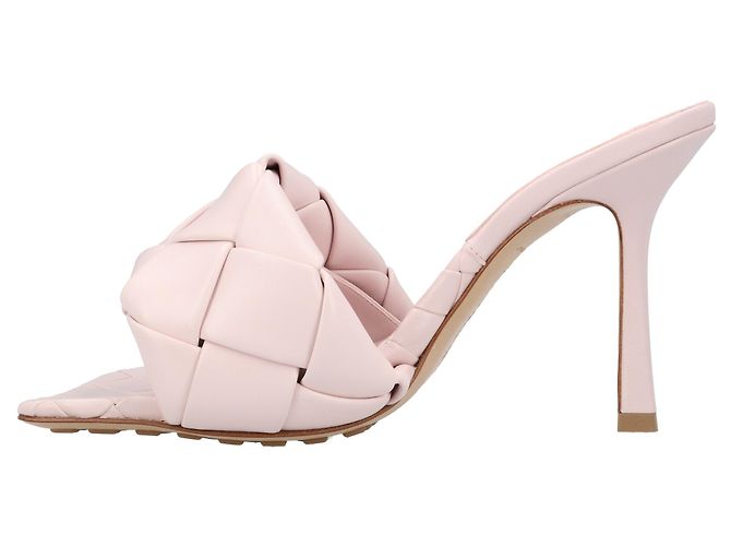 Mule Lido rosa di Bottega Veneta - vista 5