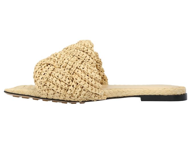 Braune Lido Flachsandale von Bottega Veneta - Ansicht 3