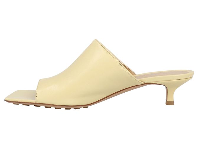Mule stretch Bottega Veneta giallo - vista 3
