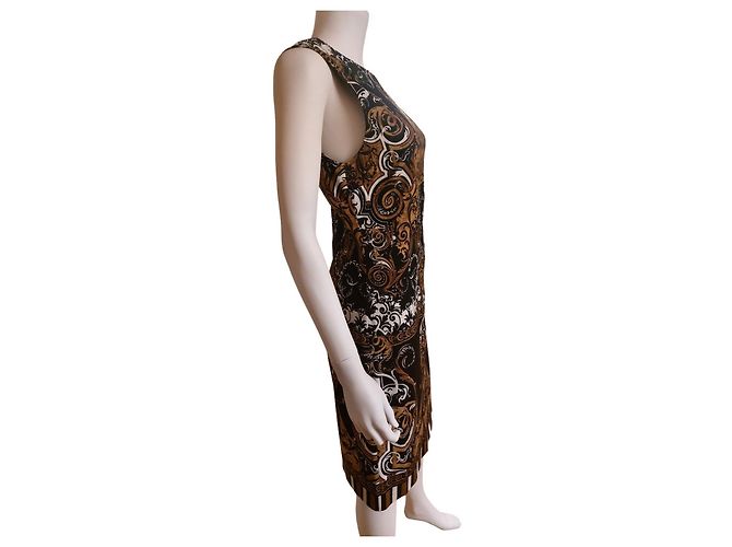 Roberto Cavalli Kleid Mehrfarbig Synthetik Mehrfarben - Ansicht 6