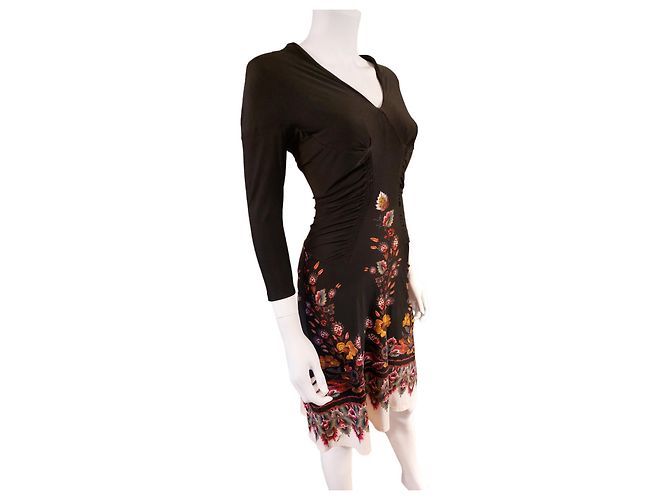 Vestito multicolore in nylon Roberto Cavalli - vista 6