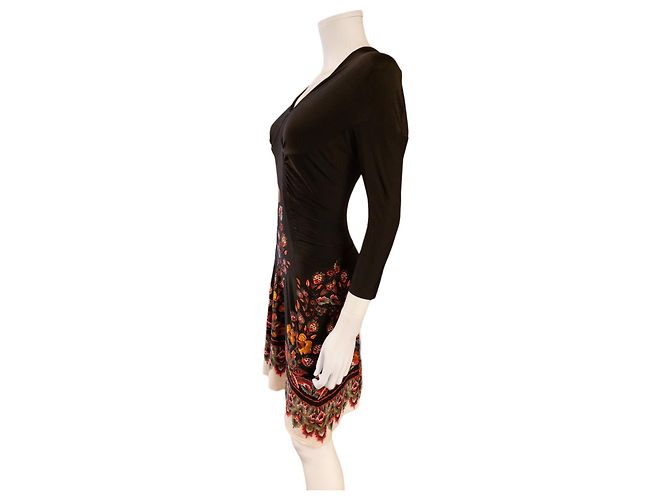 Vestito multicolore in nylon Roberto Cavalli - vista 8