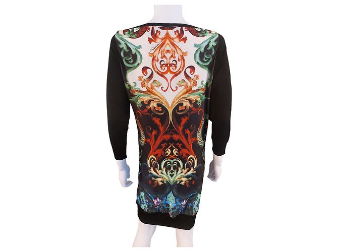 Abito Roberto Cavalli in viscosa multicolore - vista 3