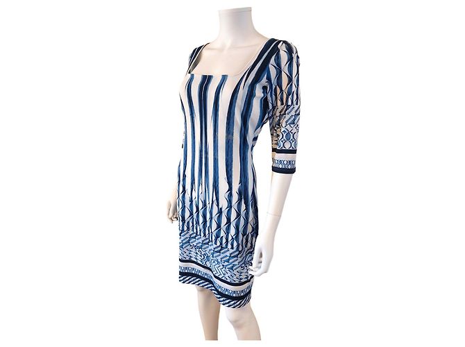 Vestito Roberto Cavalli Multicolore in Nylon - vista 5