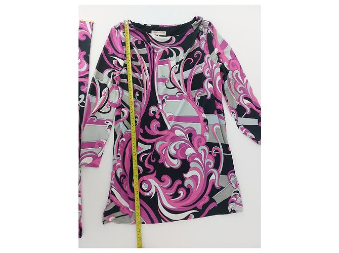 Tunica Emilio Pucci multicolore in viscosa - vista 15
